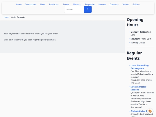 order-complete screenshot