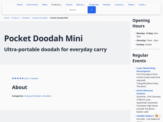 products/pocket-doodah-mini screenshot