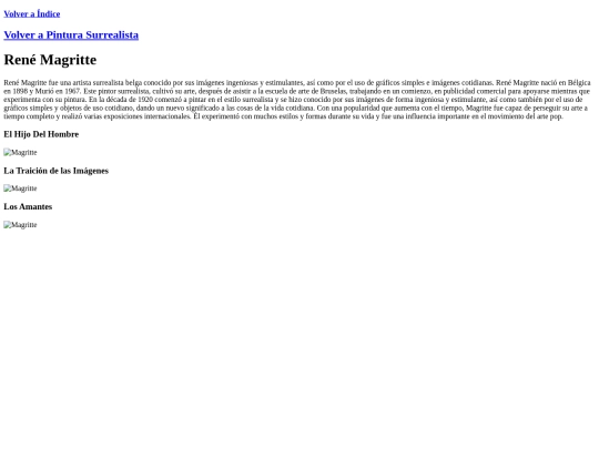 Pages/Magritte screenshot