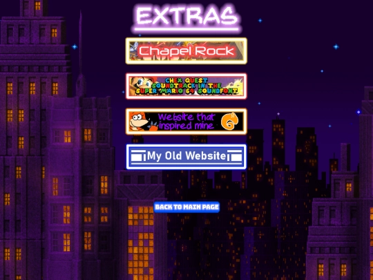 extras screenshot
