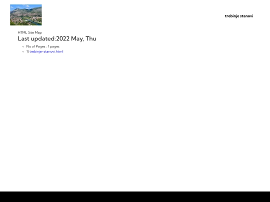 sitemap screenshot