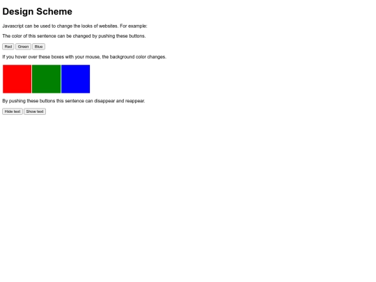 javascript/assignments/designscheme screenshot