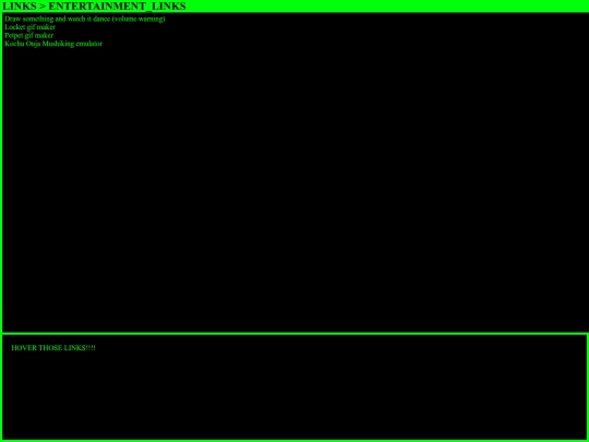 frames/links2 screenshot