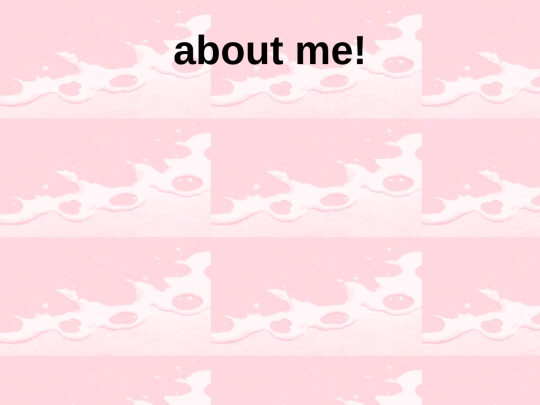 about-me screenshot