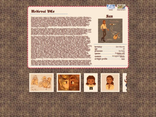 characters-sam screenshot