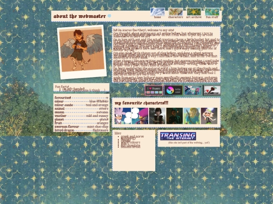 webmaster screenshot