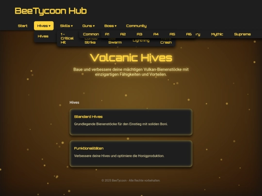 hives screenshot