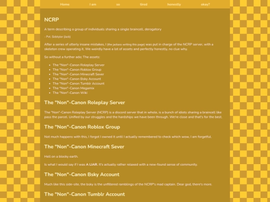 NCRP screenshot
