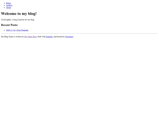 blog screenshot