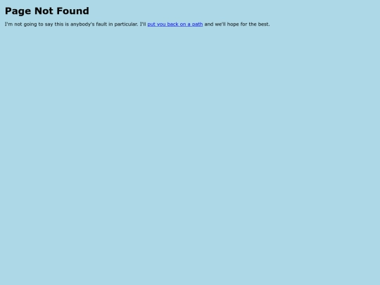 not_found screenshot