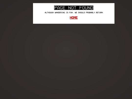 not_found screenshot