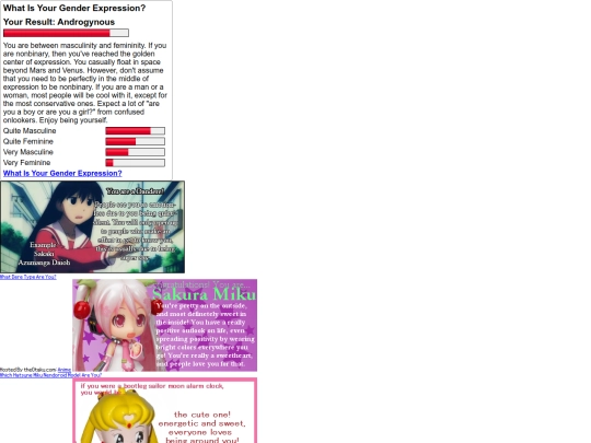aboutme/quiz screenshot
