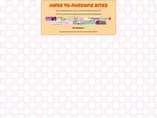 links screenshot