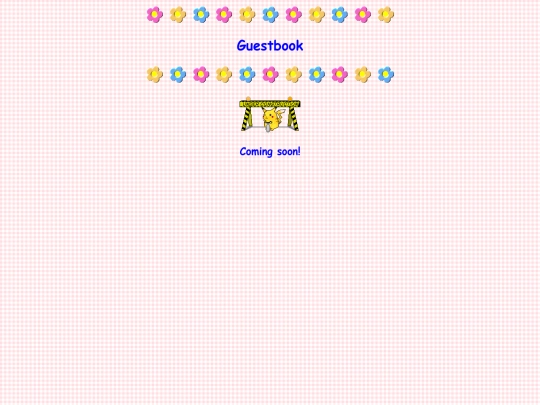 guestbook screenshot