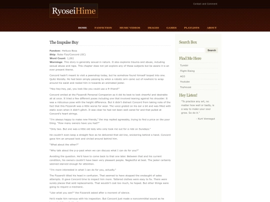 fanfiction/impulsebuy screenshot