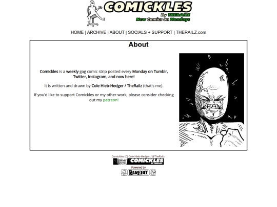 comickles/about screenshot