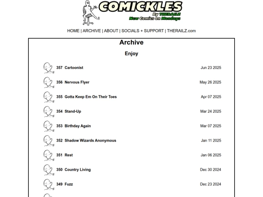 comickles/archive screenshot