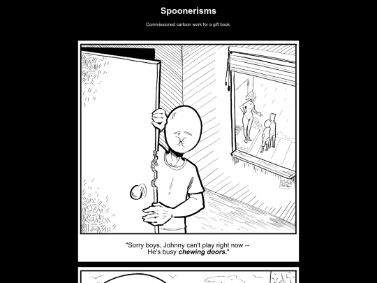 misccomics/spoonerisms/spoonerisms screenshot