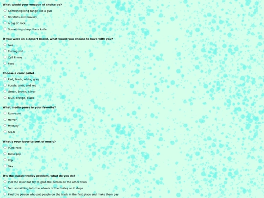 quiz screenshot