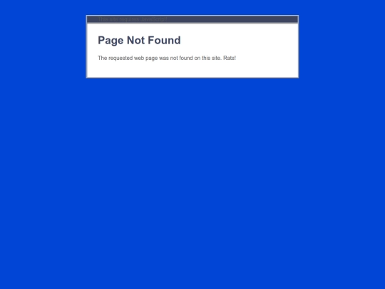 not_found screenshot