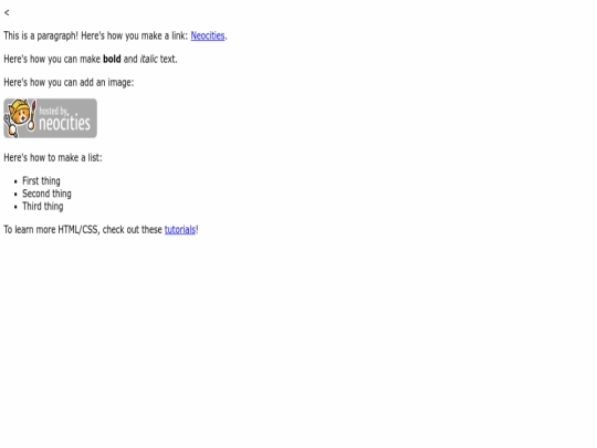 index screenshot