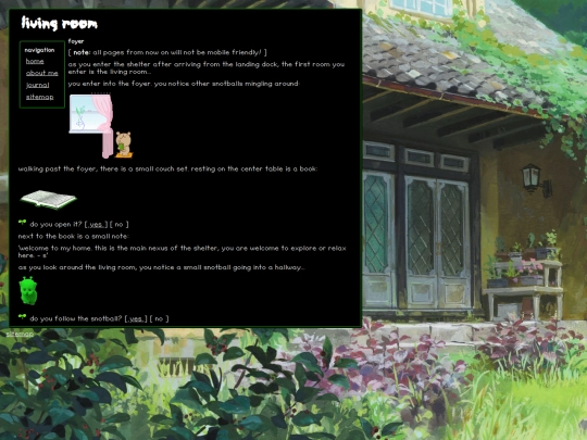 subpages/snotlivingroom screenshot