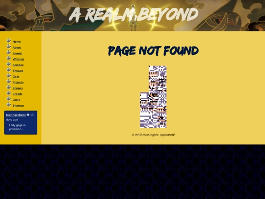 not_found screenshot