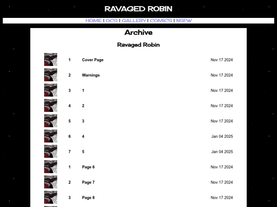 all-comic/ravaged_robin/archive screenshot