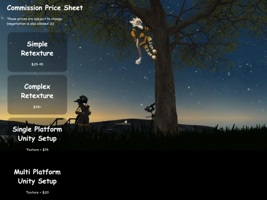 info screenshot