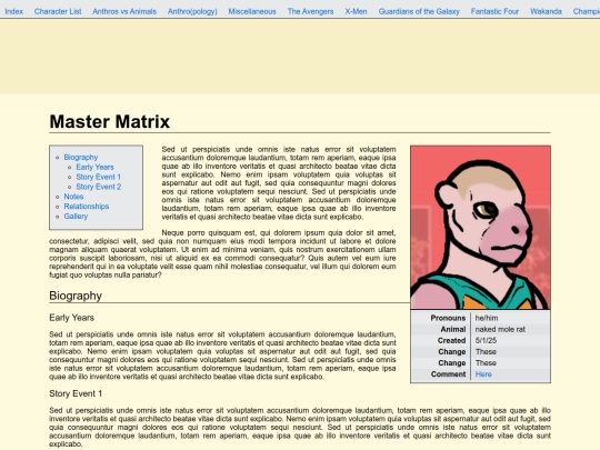master_matrix screenshot