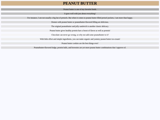 peanutbutter screenshot