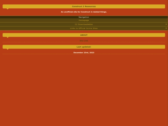 menu screenshot