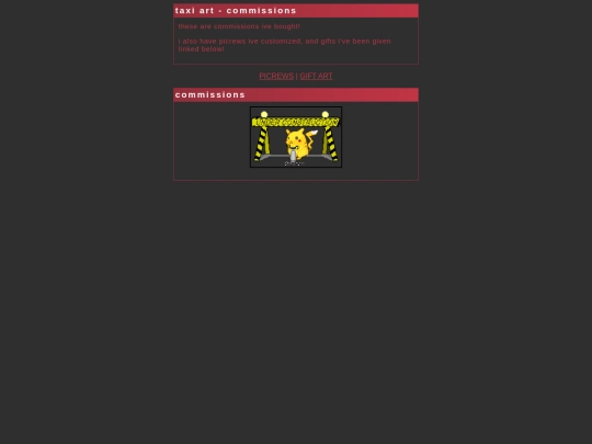taxiart/comms screenshot