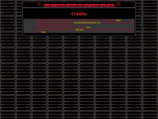 credits screenshot