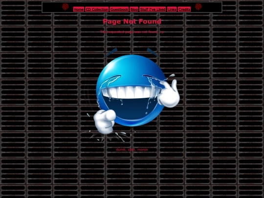not_found screenshot