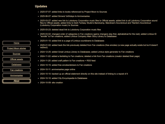 updates screenshot
