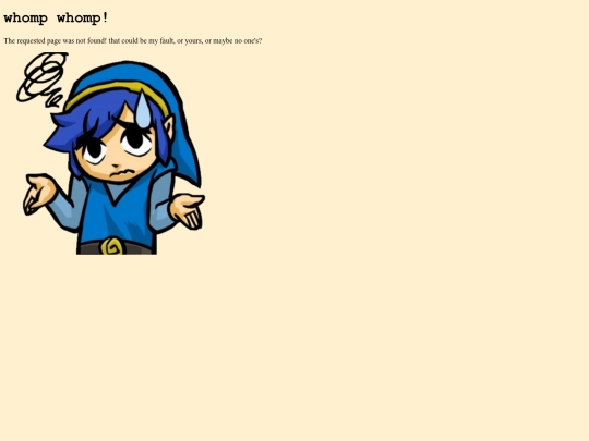 not_found screenshot