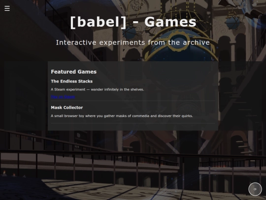 games screenshot