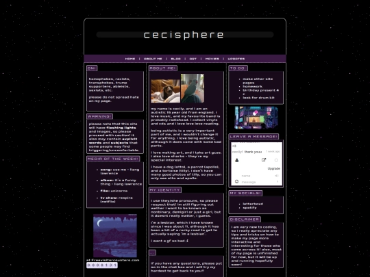 aboutme screenshot