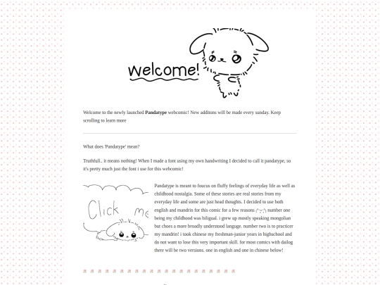 webcomic/welocme screenshot