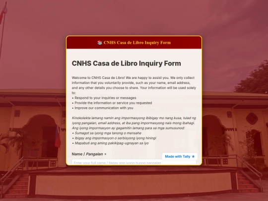 messageform screenshot