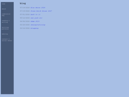 blog screenshot
