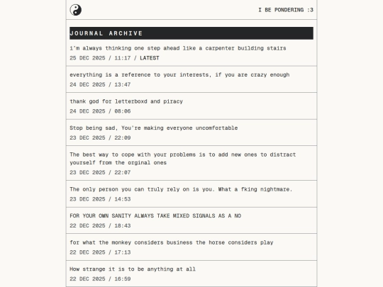 journal/page/1 screenshot