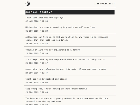 journal/page/4 screenshot