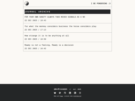 journal/page/5 screenshot