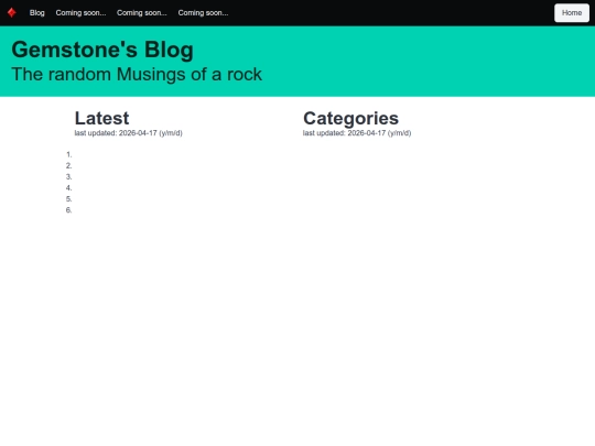 blog screenshot