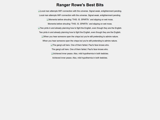 rowe screenshot