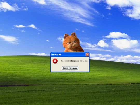 not_found screenshot
