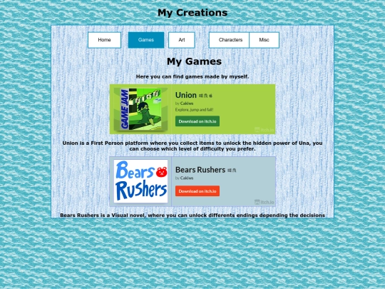games screenshot