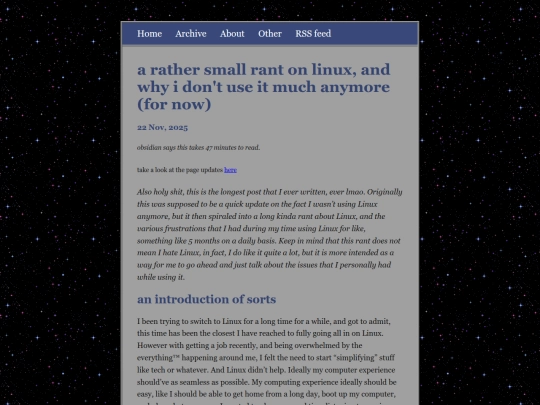posts/2025-11-22-a-rather-small-rant-on-linux,-and-why-i-don't-use-it-much-anymore-(for-now) screenshot